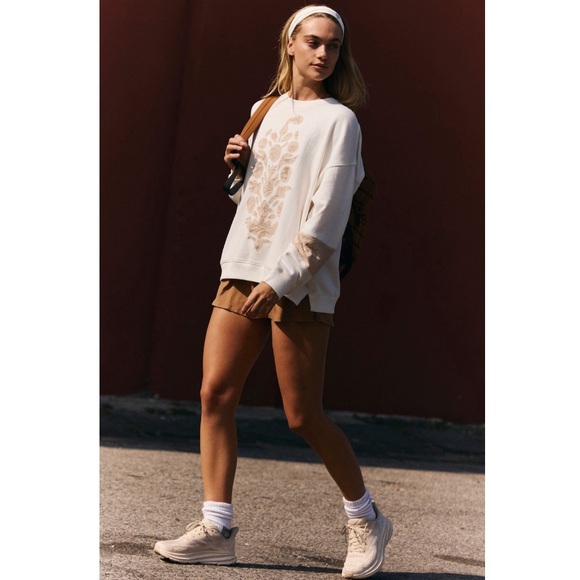 Free People Tops - Free People Logo Crochet Pullover.